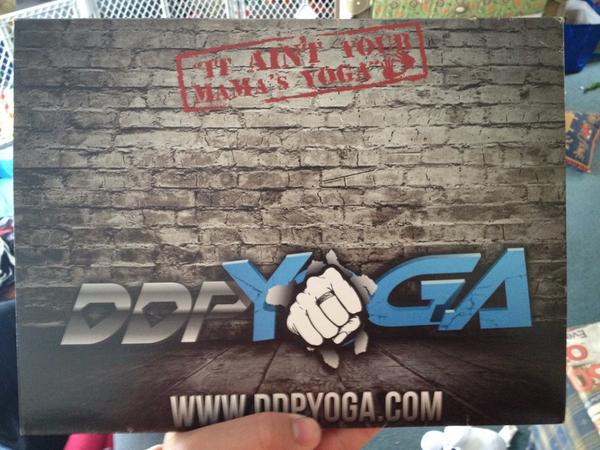 mquinn724's tweet image. @RealDDP @DDPYoga it's here!!! #TimeToGetStarted #LifeBeginsNow