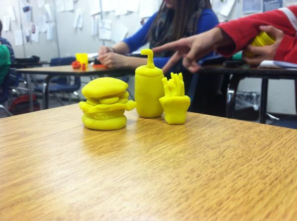 leahfinger's tweet photo. Combo meal #APLit #FoundThePlay-Dough http://t.co/g858ZhmkKP