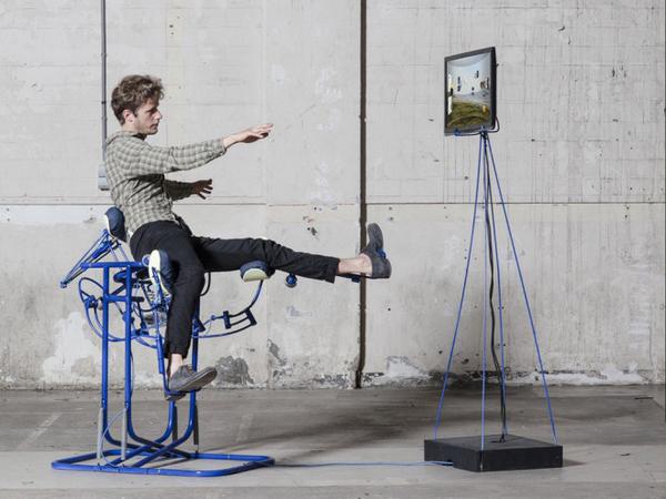 WIRED's tweet photo. Click with your leg, scroll with your hips: This is how you use a full-body mouse http://t.co/jzgFGQWB0v http://t.co/pW8OK36JSN