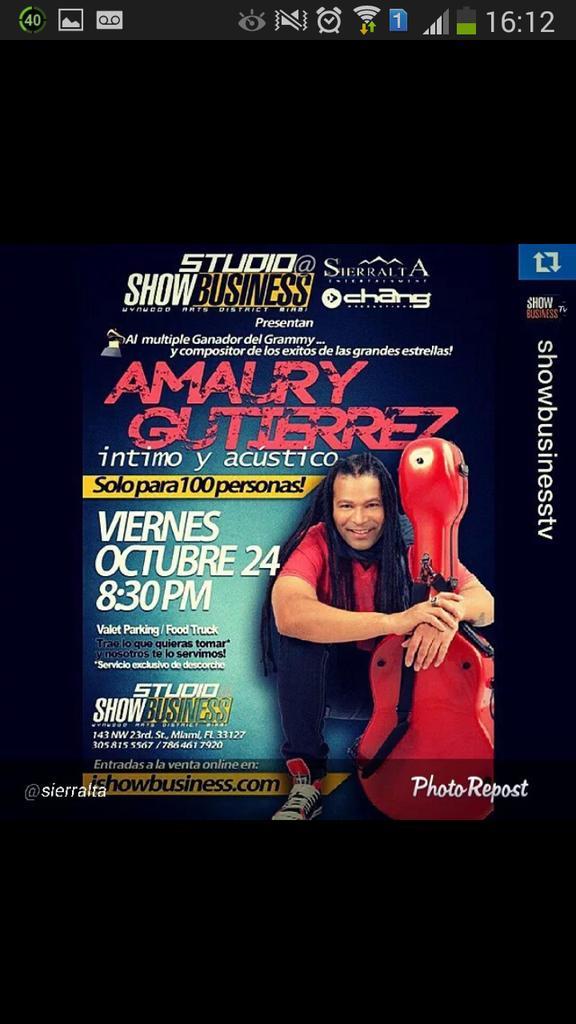 ENDUVER's tweet image. Un lujo de concierto , no te lo pierdas.