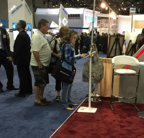 WireMasters's tweet photo. @WireMasters , Inc. new iPad displays are a hit at #nbaa14! Make sure to stop by #booth662 and check them out! @NBAA http://t.co/EiHvEW2m9g