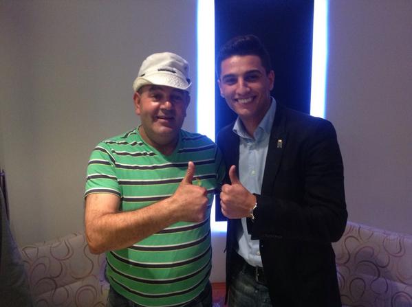 النجم كيمو مع الفنان محمد عساف