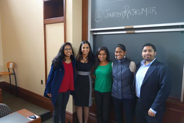 SALSA board with @JeniferRajkumar after her awesome lunch talk today at @Harvard_Law!
