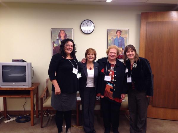 LyndeeHansen's tweet photo. Thank you @irenemathyssen for a great meeting as a part of #ArtsDay http://t.co/joAIbetDre