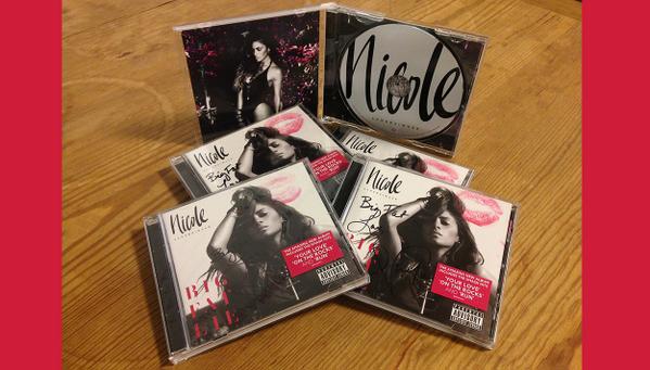 SonyMusicUK's tweet photo. RT &amp; follow for a chance to #WIN a signed &amp; kissed copy of @NicoleScherzy’s brand new album #BigFatLie! 💋 http://t.co/0bZHvUuSQF
