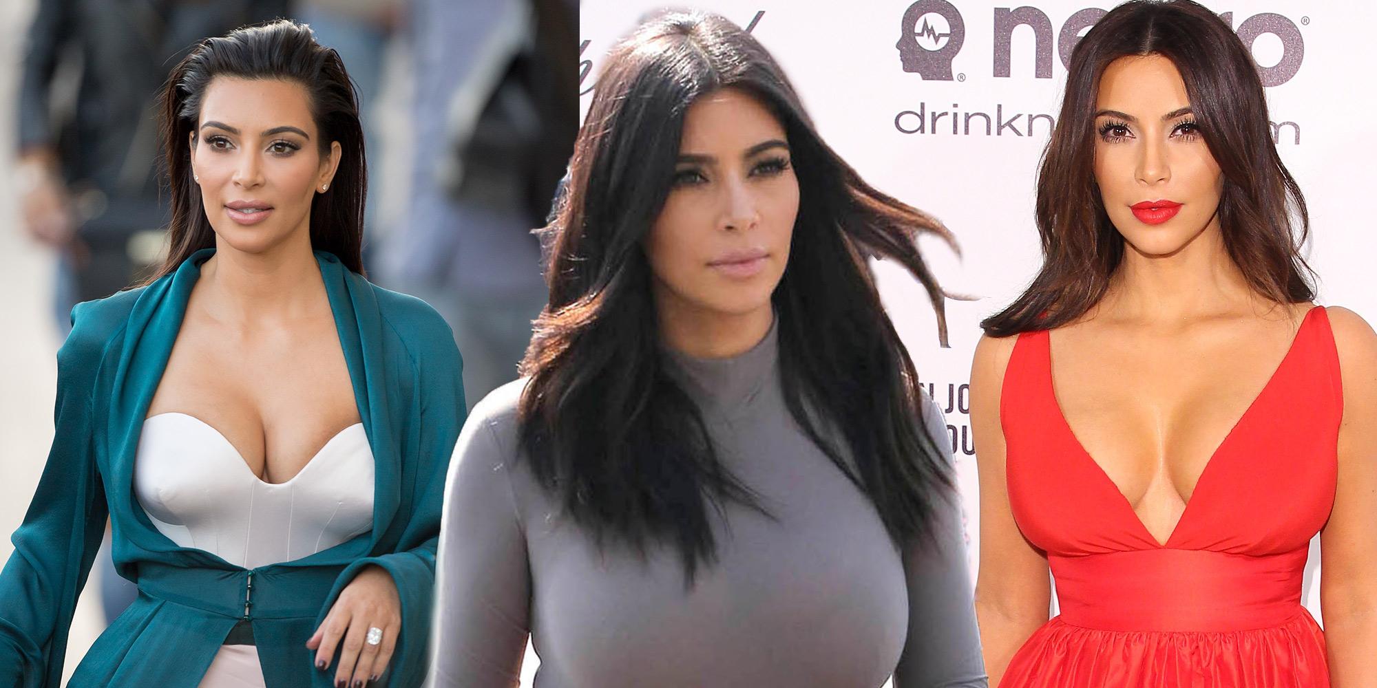 Happy birthday Kim Kardashian! To celebrate, why not look at some pictures of her in clothes:  