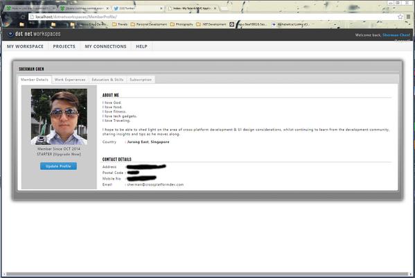 TheN3rdSquad's tweet image. I am not a trained web designer, but well, I guess this looks functional enough. Lol! #DotNetWorkspaces @Telerik