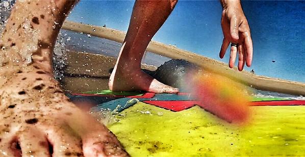 MuleMfg's tweet image. Sandy Beach. Mule in Playa del Rey. #skimboarding #gopro #goprofanatics #hero #mulemount