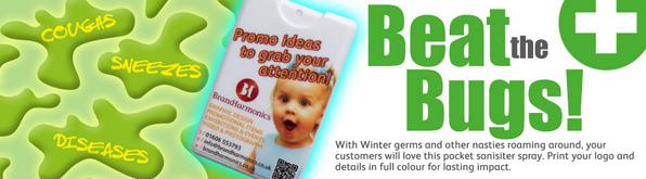 BrandHarmonics's tweet image. Custom branded sanitiser spray - your customers will keep and use. tinyurl.com/k4nrbfm #brandedgiveaways #ebola