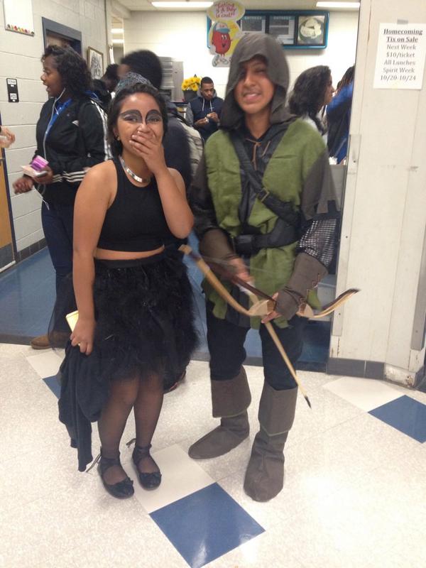 marivella_'s tweet image. Character Day. Killin&apos; it. #SpiritWeek2014