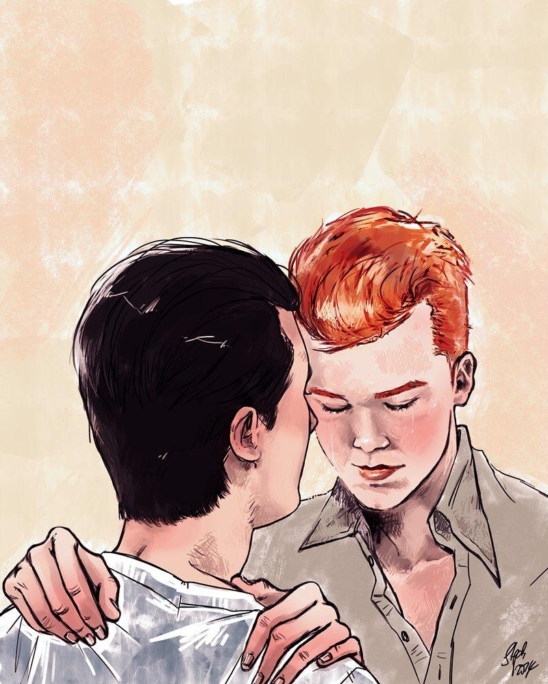 “Gallavich fanart destroys me” .