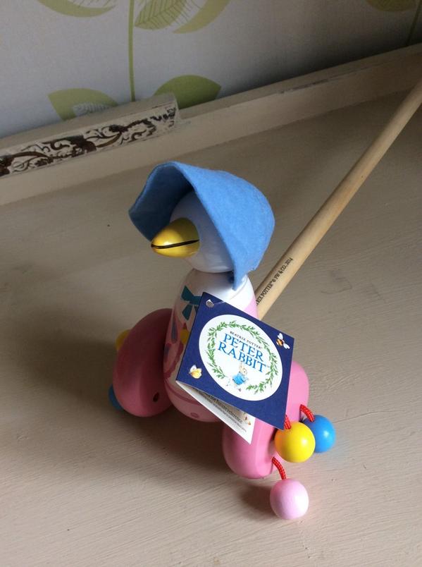 #womaninbiz #wineoclock its jemima puddle duck #beatrixpotter
cucci-coo.co.uk <a href="/OrangeTreeToys/">Orange Tree Toys</a>