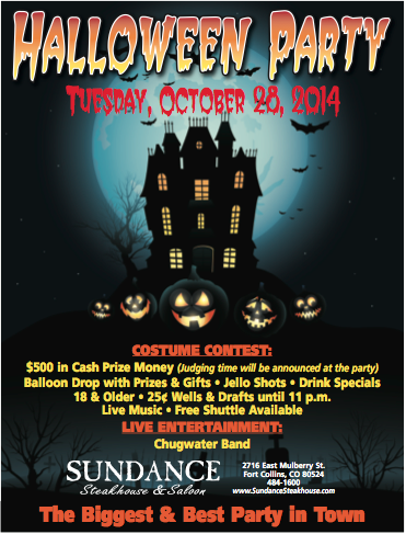 Sundance2716's tweet photo. $500 in Cash Prizes given away Tuesday Oct 28 for our Halloween Party! Come dressed to impress in your best costume! http://t.co/Q0BZhbt7oQ
