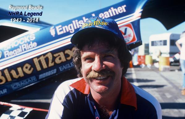 NHRA's tweet photo. #RIPBeadle You will be forever missed! Raymond Beadle, NHRA Legend 1943-2014.
Story>http://t.co/eZKweTMp48 http://t.co/gNTXiA6Y2q
