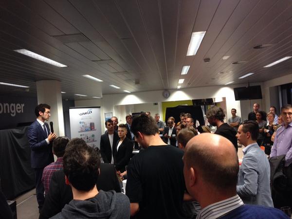 AnTanghe's tweet photo. New kid in #Leuven entrepreneurial town: Grand Opening @startitkbc incubator @leuvenstartups #ecosystem #BeTech http://t.co/EROiIMMQIj