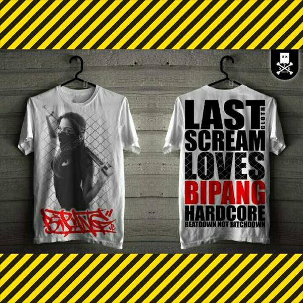 Merch <a href="/BipangHC/">BIPANG HARDCORE</a> x <a href="/LastScreamCloth/">Last Scream.cloth</a> sudah ready!! IDR 115k,free CD EPalbum <a href="/BipangHC/">BIPANG HARDCORE</a> "SOUL OF FIGHTER"