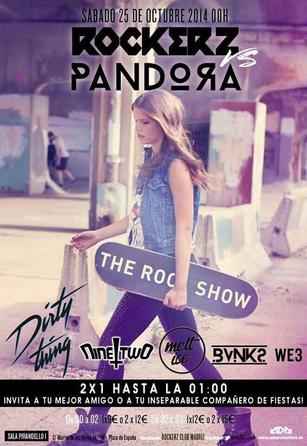 PatriRockerz2's tweet photo. Este sábado 2x1 en Rockerz hasta la 1! Listas patri http://t.co/obRXIJ83fl