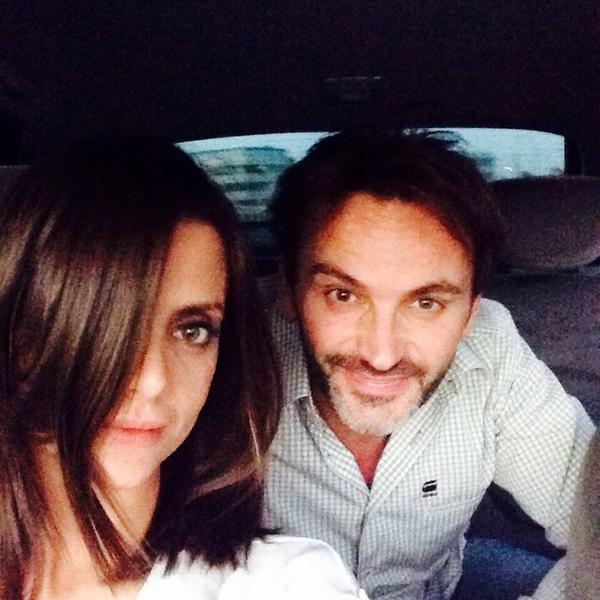 GmezMacarena's tweet photo. Agotados tras un día duro de grabación. Gracias por tanta compañía ayer durante #LQSA2 

 #LQSA http://t.co/A5imyZjUJw