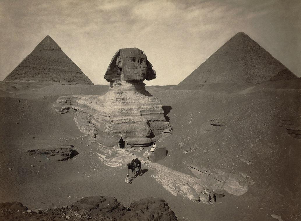 Check Out What Sphinx Looked Like  in 1878 