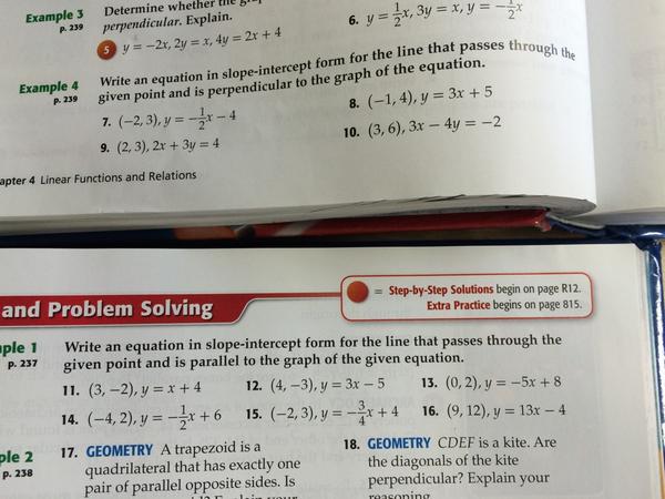 MrLeeAlgebra's tweet image. #alg6 #alg7 #alg8 hw pg 240:7,8,9,11,12