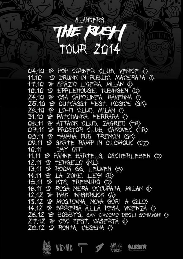 these are next shows till the end of the year! don't miss 'em