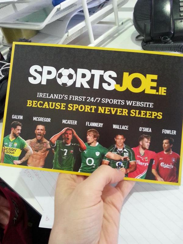 catstewart1's tweet photo. Yeeeeeeeah boi #sportsjoe #joeparty @JOEdotie @SportsJOEdotie http://t.co/eieuairmj7