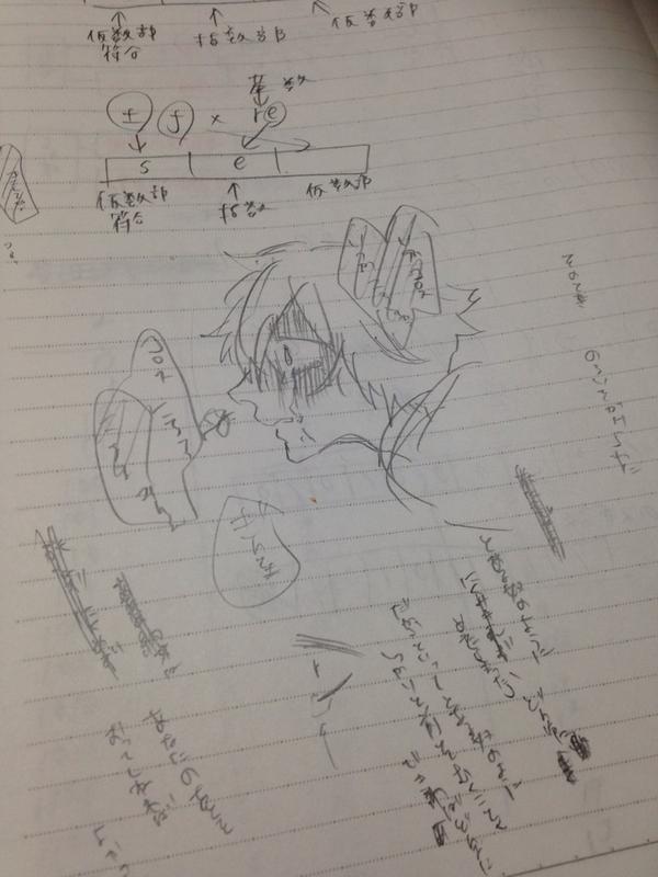 描きたいものがあっちゃこっちゃ...勉強してたんやけどな 