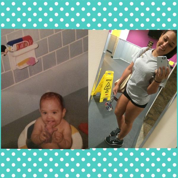 samstroudd's tweet image. From fat little 2 year old to yesterday at the gym 😁😁 #transformationtuesday #wasugly #stillam