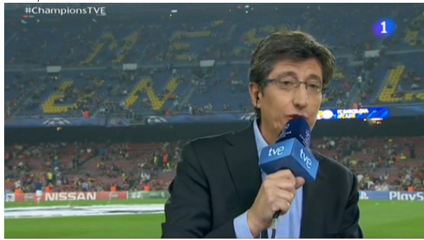 La1_tve's tweet photo. .@JCRIVEROTV os acaba de recordar nuestra encuesta. #MarcaAjax o #MarcaBarça Votad y nos leemos en la previa ;-) http://t.co/T9cfdF7cso