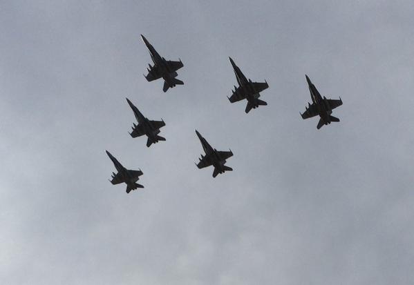 RCAF_Comd's tweet photo. Deja vu! Our Cold Lake boys are now on their way to the Middle East. A special thought to their families. http://t.co/Tfly3DLYZD