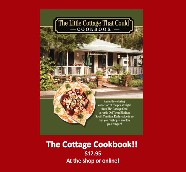 COTTAGEBLUFFTON's tweet photo. Have you got your cookbook yet? Available at the shop or online. #thecottagebluffton http://t.co/AHxzTu9tMG