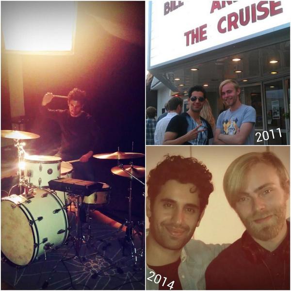 Wishkalin's tweet photo. Reunion with my mate & great director Daniel Halsall, #acting in my first #musicvideo for the awesome band #Stillwave http://t.co/1rcuUuo3Ny