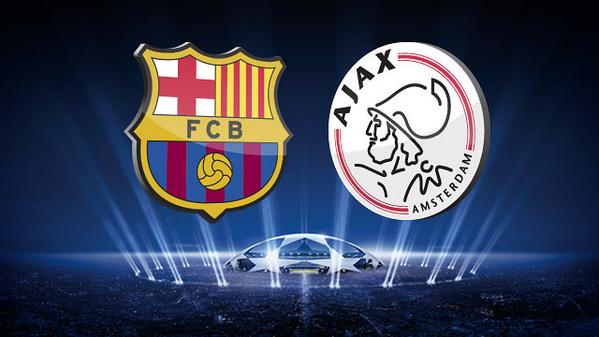 voetbalzonenl's tweet photo. RT als je denkt dat Ajax wint van Barcelona. #baraja #UCL http://t.co/EQCnrQctMV