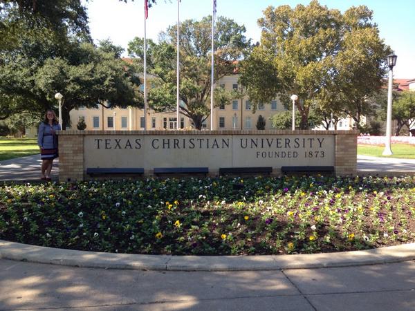 MusselManDan's tweet photo. Seminary seeking! #TCU #BriteOpenHouse http://t.co/gIwoudkExX