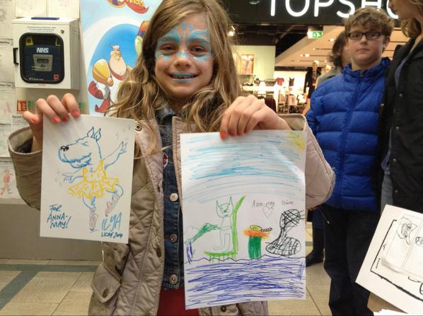 comicartkids's tweet photo. Completely in love with both of these pictures! #WDUD @comicartfest http://t.co/giEqucMQAr