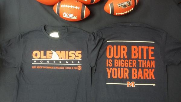 RebelLockerRoom's tweet photo. Brand new shirt! Stop by and check it out! #Hottytoddy #olemissfb #rebelshop #olemiss http://t.co/bZXWlDc5BN