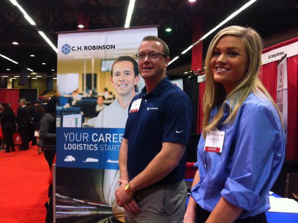 sarapaulson31's tweet photo. We had a great time networking @TTURawlsCollege #careerfair last week! #acceleratehere http://t.co/opEm8b2bR8
