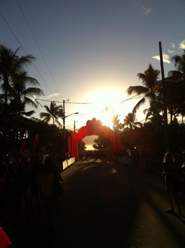 Finish line Florida keys Ragnar!