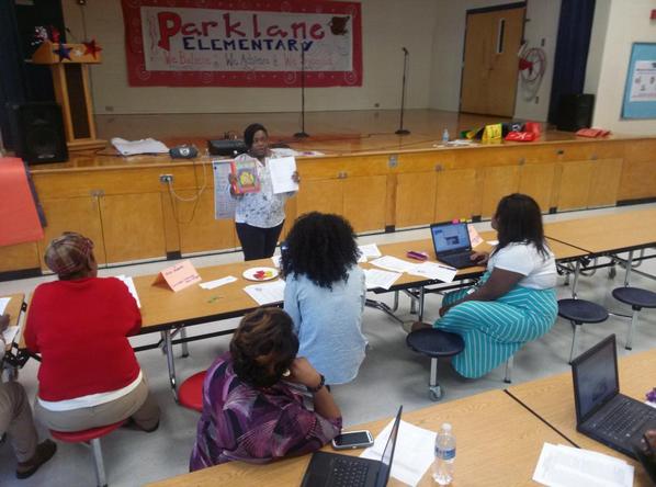 Literacy across the curriculum .  Greedy Triangle #parklanesoars