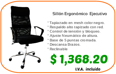 IB5_SA_CV's tweet photo. No dejes pasar la #oportunidad de #comprar este #sillón #ergonómico , #IB5 te lo entrega en tus instalaciones. http://t.co/JWayVid9Vi