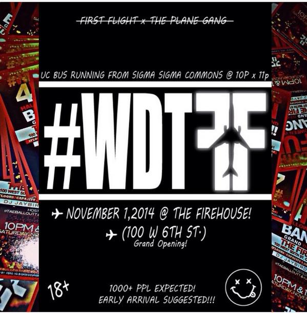 TheGreatKyd's tweet photo. #WeDoThis4Fun SATURDAY Nov1st 
Halloween Weekend 🎃👻🎉
Greek &amp; Athlete Discount All Nite
The FireHouse *Grand Opening* http://t.co/pIDxpHGTgM