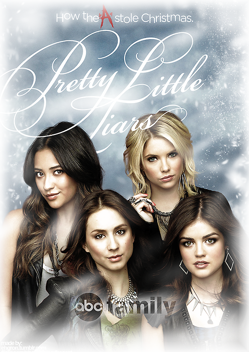 PLLonMax's tweet image. The countdown is on, little liars! 7 weeks until #PLLChristmAs! Credit: ehgron.tumblr.com