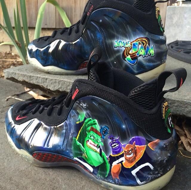 space jam foamposites