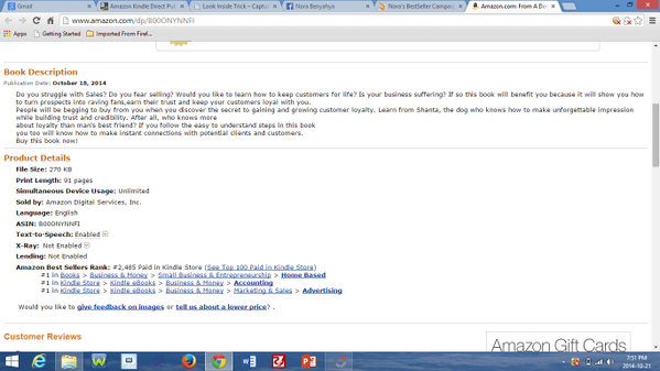 PatienceCheeSS's tweet image. From A Dog's View: Lessons on Customer Loyalty did a No.1 Hattrick in 3 categories - c screenshot: Thank you all