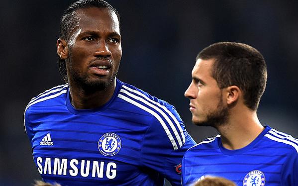 ChelseaFC_es's tweet photo. Eden Hazard sobre el primer penal: 

“No podía decirle que no a Didier Drogba, el es el rey.” #CFC #LEYENDA http://t.co/nFZ85ccz1Z