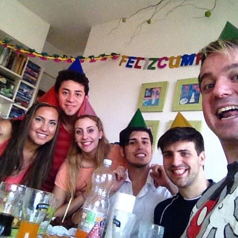 Tarde de merienda!! <a href="/soniagonzalezok/">PePe ;)</a> <a href="/Fabrizzio89/">Fabrizio Flores</a> <a href="/CukiVieytes/">Cuki 💚</a> <a href="/JNEleftherion/">Joni</a> Festejando el cumple de @sebastianpoll