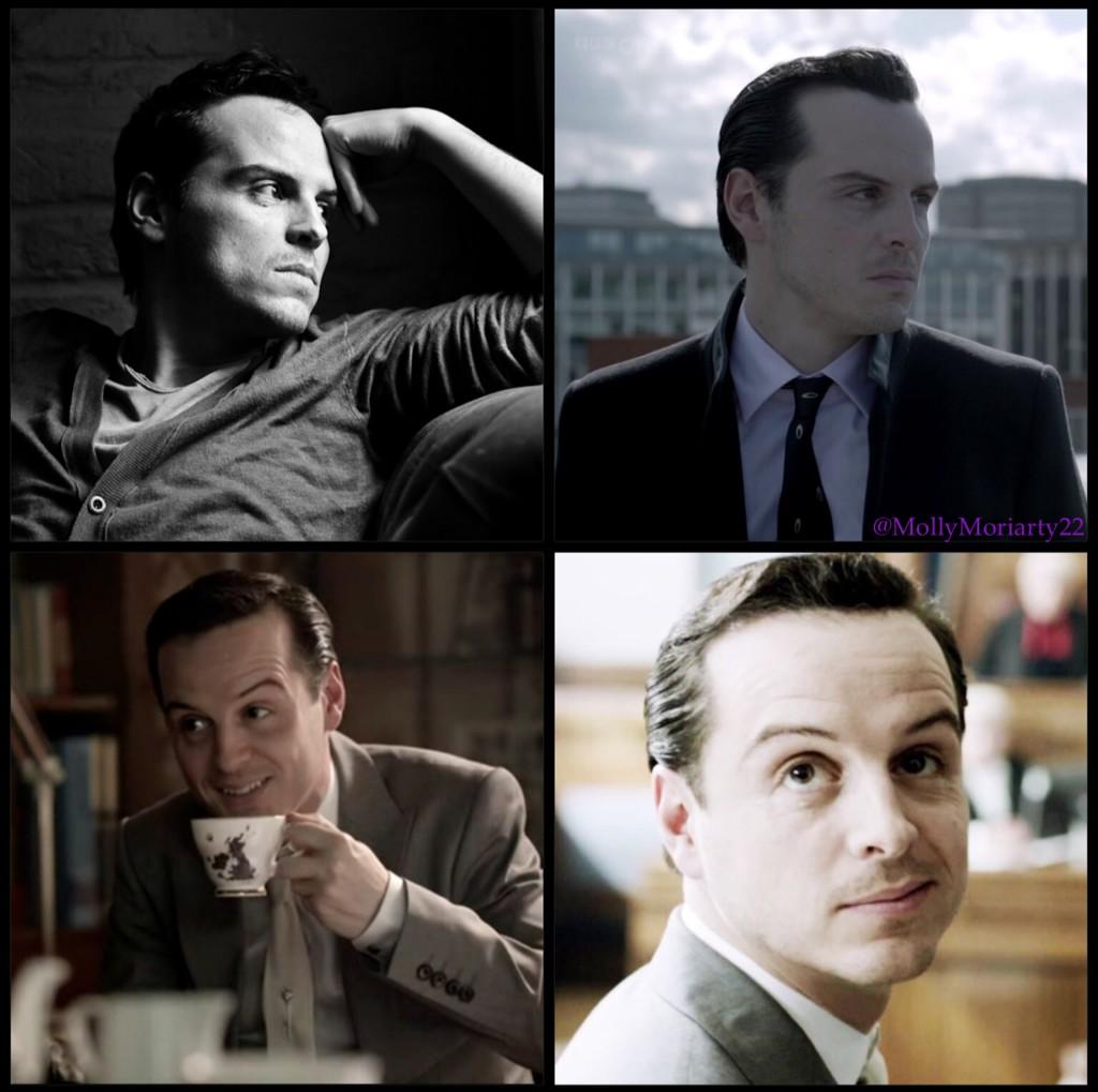 HAPPY BIRTHDAY TO  ANDREW SCOTT  TODAY!! And Happy Birthday to my all-time favorite villain, Jim Moriarty!!  