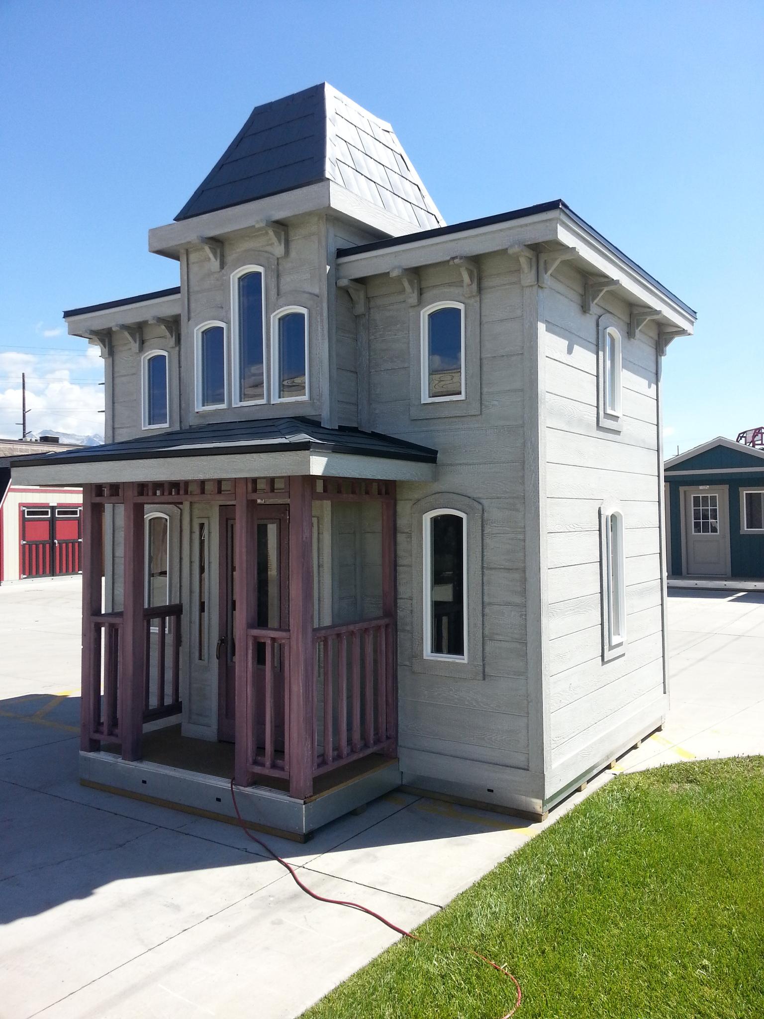 Tuff Shed on Twitter: "This custom two-story, 8x12 ...