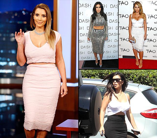 Happy birthday to Kim Kardashian -- Queen of the Crop Tops!  