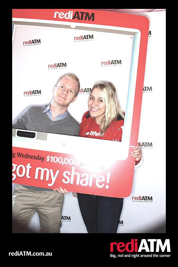 rediATM's tweet photo. Slick pic @rediatm , at rediATM's 100K giveaway #bigweds http://t.co/BcVD95h6dz http://t.co/Jzu9seqNfl